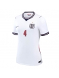 Ženske Nogometnih dresov Anglija Declan Rice #4 Domači SP 2026 Kratki rokavi